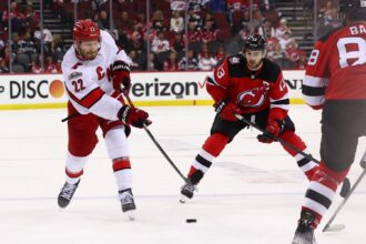 The New Jersey Devils are looking to improve their blue line and one defenseman they're eyeing is pending UFA Brett Pesce.