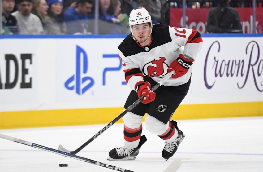 The New Jersey Devils were a busy team on Day 2 of the NHL Draft as they acquired Paul Cotter from Vegas for Akira Schmid and Alexander Holtz