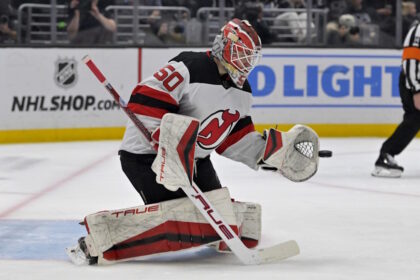 The New Jersey Devils signed promising young goaltender and restricted free agent Nico Daws to a new two-year contract