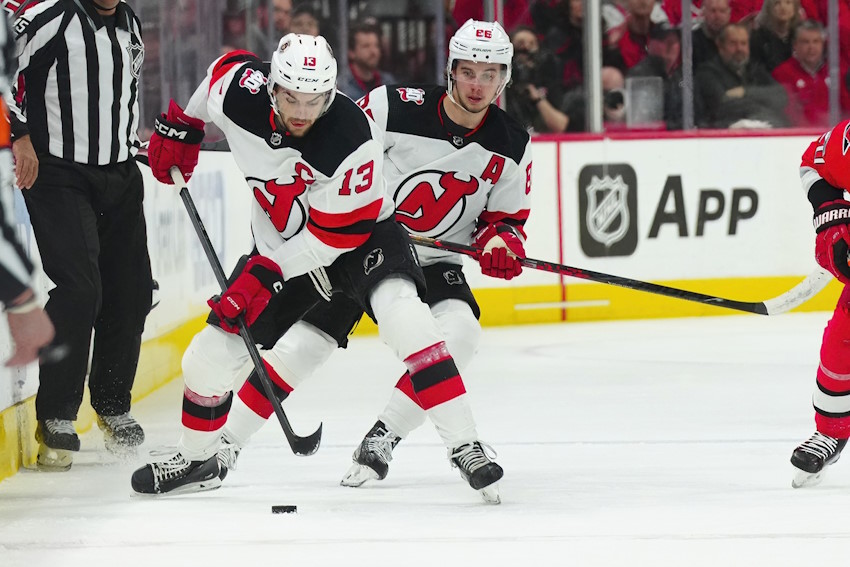 New Jersey Devils centers Jack Hughes and Nico Hischier were ranked 10th and 20th, respectively, in NHL Network's Top 20 centers.