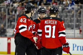 The New Jersey Devils still have one player to extend as they continue to work on a new deal for RFA Dawson Mercer.