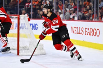 The New Jersey Devils will see a familiar face Friday night and their former defenseman Kevin Bahl is thriving in his new role in Calgary.