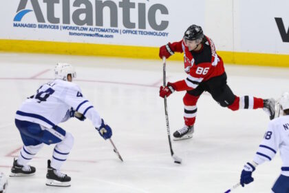 Jack Hughes and Auston Matthews have high praise for the other and now that will lead to being line mates at the Four Nations Faceoff.