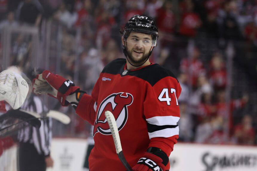 New Jersey Devils forward Paul Cotter has been suspended two games for an illegal to the head by the NHL's Department of Player Safety.