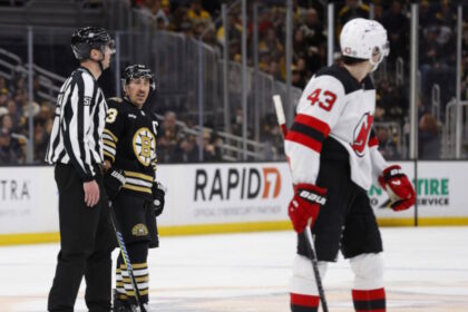 The New Jersey Devils have many holes they need to fill and one name that keeps coming up is Brad Marchand who is just what the team needs.