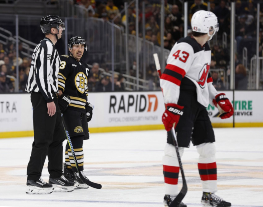 The New Jersey Devils have many holes they need to fill and one name that keeps coming up is Brad Marchand who is just what the team needs.