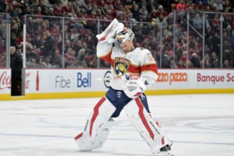 Former New Jersey Devils goalie Vitek Vanecek is enjoying every moment of this playoff run for the Panthers as he knows the journey was long.