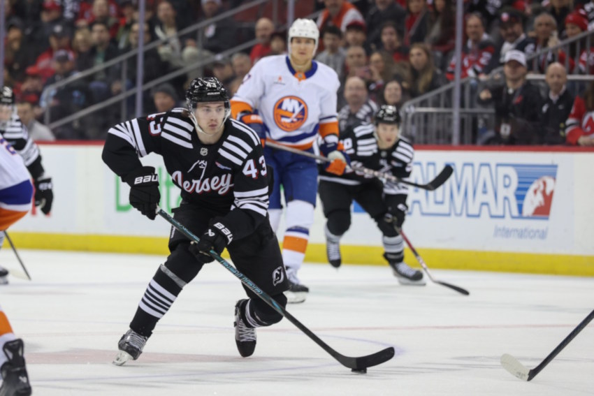 The New Jersey Devils continue to work on a long-term contract for Luke Hughes, but could a short-term deal be an option as well.