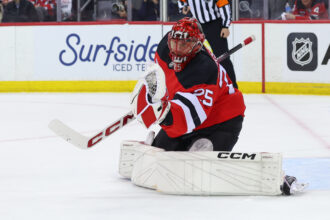 While Luke Hughes remains a priority for the New Jersey Devils, Tom Fitzgerald is in the process of extending goaltender Jacob Markstrom.