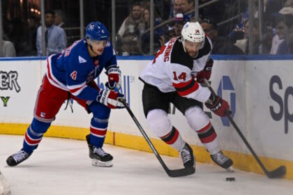 The New Jersey Devils brought in Luke Glendening on a PTO to fill a void at center and throughout training and preseason he earned a contract.