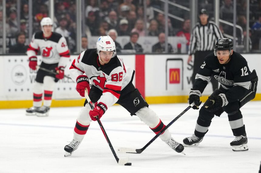 The New Jersey Devils announced that Jack Hughes underwent successful surgery on Saturday and will be out for 6 to 8 weeks.