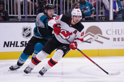 The New Jersey Devils will be without Jack Hugh at least for the Washington Capitals game on Saturday after sustaining a non-hockey related injury.