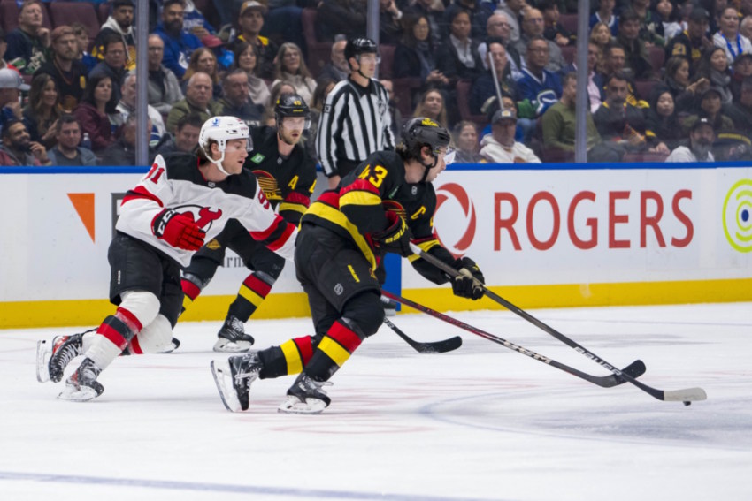 The fallout from Quinn Hughes continues to be felt as it is coming out that the New Jersey Devils couldn't clear cap space to get Quinn Hughes