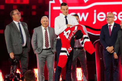 When his KHL season is over, the New Jersey Devils will start the process of signing and bringing over to North America their 2024 first round pick, Anton Silayev.