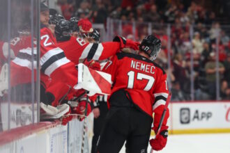 One of the big questions facing the New Jersey Devils is the future of Simon Nemec. Once a part of the future, he could be a part of the past.