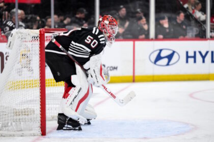 The New Jersey Devils have an interesting goaltending situation this year as their is an opportunity for Nico Daws to shine.